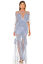 view 4 of 4 VESTIDO LARGO MAGICIANS DAUGHTER in Mist