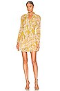 view 1 of 4 Retro Day Dream Mini Dress in Mango