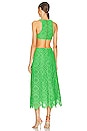 view 3 of 3 Yvonne Lace Midi Dress in Lime