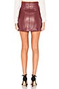 view 3 of 4 Make Me Yours Skirt in Burgundy