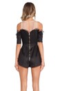 view 3 of 4 Futurism Playsuit in Black