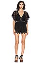view 5 of 5 Heaven Tonight Playsuit in Black