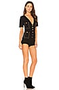 view 2 of 3 All Day All Night Playsuit in Black
