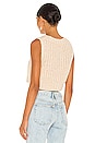 view 3 of 4 Only You Vest Top in Panna Cotta