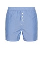 view 1 of 6 Zatybay Boxer Shorts in Rayures Aqua