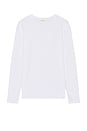 view 1 of 3 Bysapick Long Sleeve Tee in Blanc