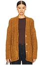 view 1 of 5 Zolly Cardigan With Pockets in Camel Chine