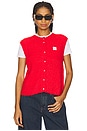 view 1 of 6 East Sweater Vest in Piment Chine