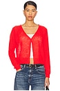 view 1 of 4 Dummy Cardigan in Passion