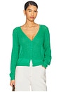 view 1 of 4 Dummy Cardigan in Verdoyant Chine