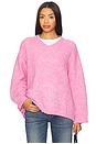 view 1 of 4 East Sweater in Rose Bubble Chine