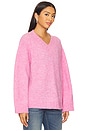 view 2 of 4 East Sweater in Rose Bubble Chine
