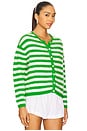 view 2 of 4 Vitow Cardigan in Trefle Raye Blanc