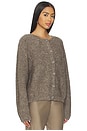 view 2 of 4 Zolly Cardigan in Taupe Chine