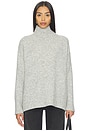 view 1 of 4 Vito Turtleneck Sweater in Gris Clair Chine