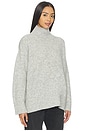 view 2 of 4 Vito Turtleneck Sweater in Gris Clair Chine