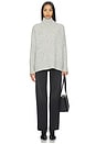 view 4 of 4 Vito Turtleneck Sweater in Gris Clair Chine