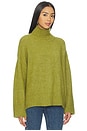 view 2 of 4 Vito Turtleneck Sweater in Matcha Chine
