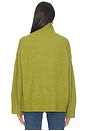 view 3 of 4 Vito Turtleneck Sweater in Matcha Chine