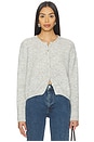 view 1 of 4 Vito Cardigan in Gris Clair Chine