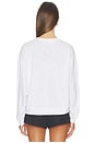 view 3 of 4 Cropped Sweater in Blanc