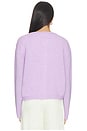 view 3 of 4 Crew Cardigan in Lavande Chine