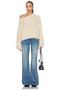 view 5 of 4 Cyrow Pullover in Beige Clair Chine