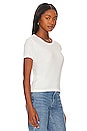 view 2 of 4 Gamipy Cropped Tee in Blanc