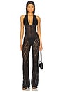 view 1 of 3 Lace Jumpsuit in Black