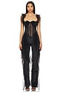 view 1 of 3 Fatal Attraction Jumpsuit in Black