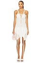 view 1 of 3 Gentle Dissolve Mini Dress in White