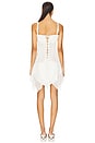 view 3 of 3 Gentle Dissolve Mini Dress in White