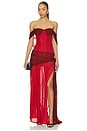 view 1 of 4 VESTIDO NEMESIS MAXI in Ruby Red