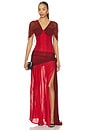 view 2 of 4 VESTIDO NEMESIS MAXI in Ruby Red