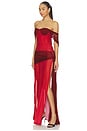 view 3 of 4 VESTIDO NEMESIS MAXI in Ruby Red