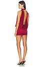 view 4 of 3 Hera Mini Dress in Ruby Red