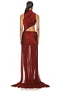 view 5 of 4 Jelena Gown in Ruby Red
