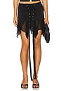view 1 of 6 Metamorphosis Mini Skirt in Black