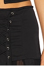 view 6 of 6 Metamorphosis Mini Skirt in Black