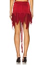 view 4 of 6 Metamorphosis Mini Skirt in Red