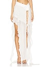 view 1 of 6 Tear Maxi Skirt in White