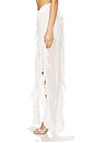 view 3 of 6 Tear Maxi Skirt in White