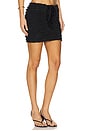 view 2 of 6 Ruffled Mini Skirt in Black