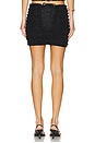 view 4 of 6 Ruffled Mini Skirt in Black