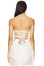 view 3 of 4 Prey Corset in White