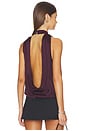 view 4 of 4 Devotion Draped Top in Plum