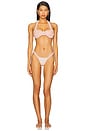 view 4 of 4 Ruffled Bikini Bottom in Blush Pink