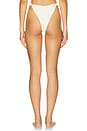 view 3 of 5 Ruffled Heart Bikini Bottom in White