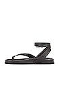 view 5 of 5 Agatha Ankle Strap in Black