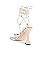 view 3 of 5 Anastassia 100 Ankle Tie in Ivory